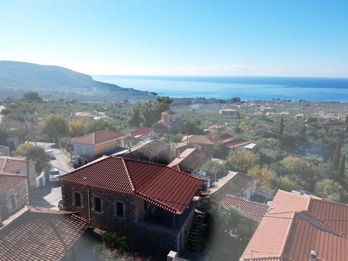 Stavroulas Stone House In Rigklia, Messinia Rínglia Kültér fotó